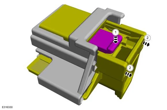 Ford Mustang Mach-E Official Instructions to Replace the 12V Battery (LVB) 11