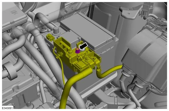 Ford Mustang Mach-E Official Instructions to Replace the 12V Battery (LVB) 0.4