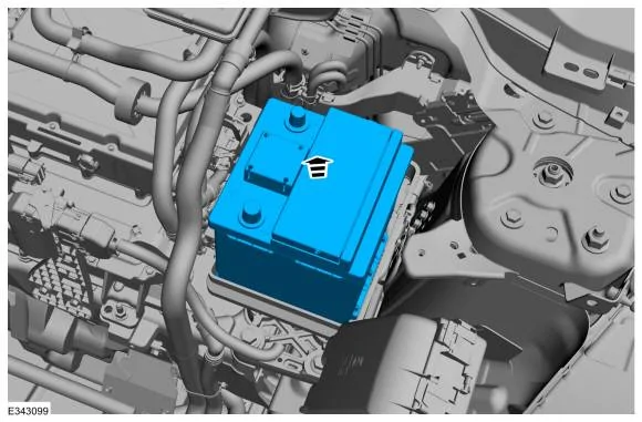 Ford Mustang Mach-E Official Instructions to Replace the 12V Battery (LVB) 3