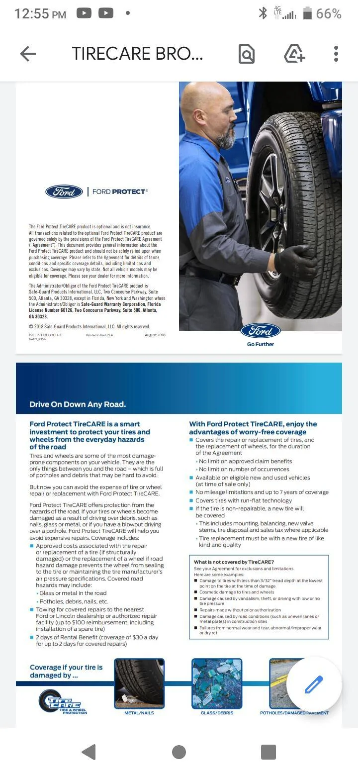 Ford Mustang Mach-E Does Ford offer wheel coverage? Screenshot_20210227-125516