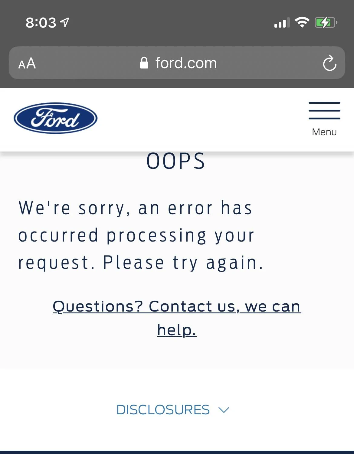 Ford Mustang Mach-E Can’t setup Ford Pass Charging 7F43984E-9B64-4CD5-82AB-0E50DFB96FDF