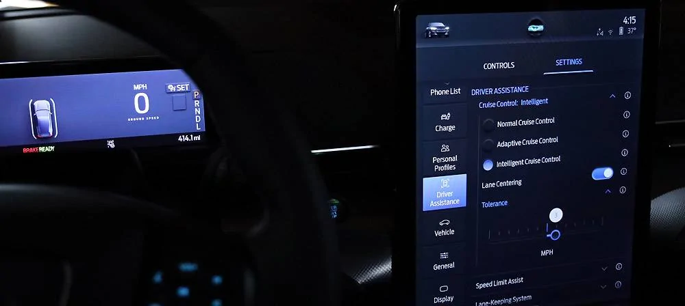 Ford Mustang Mach-E Cruise Control Modes intelligent