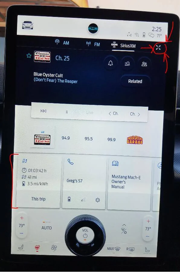 Ford Mustang Mach-E 3 days later FE still says 200 mile range 1614618756708