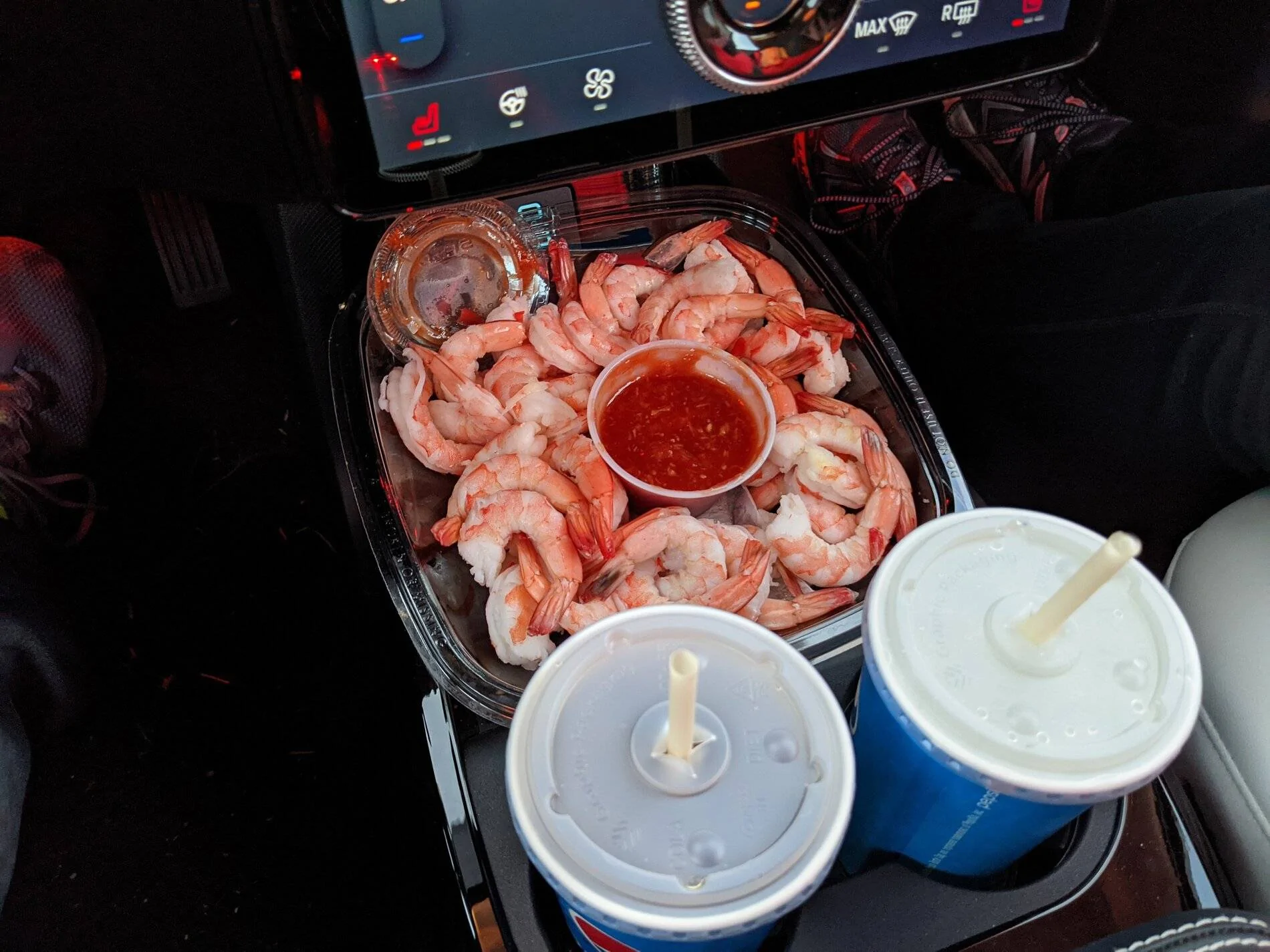 Ford Mustang Mach-E Internal Shrimp Cocktail Holder PXL_20210301_232901659