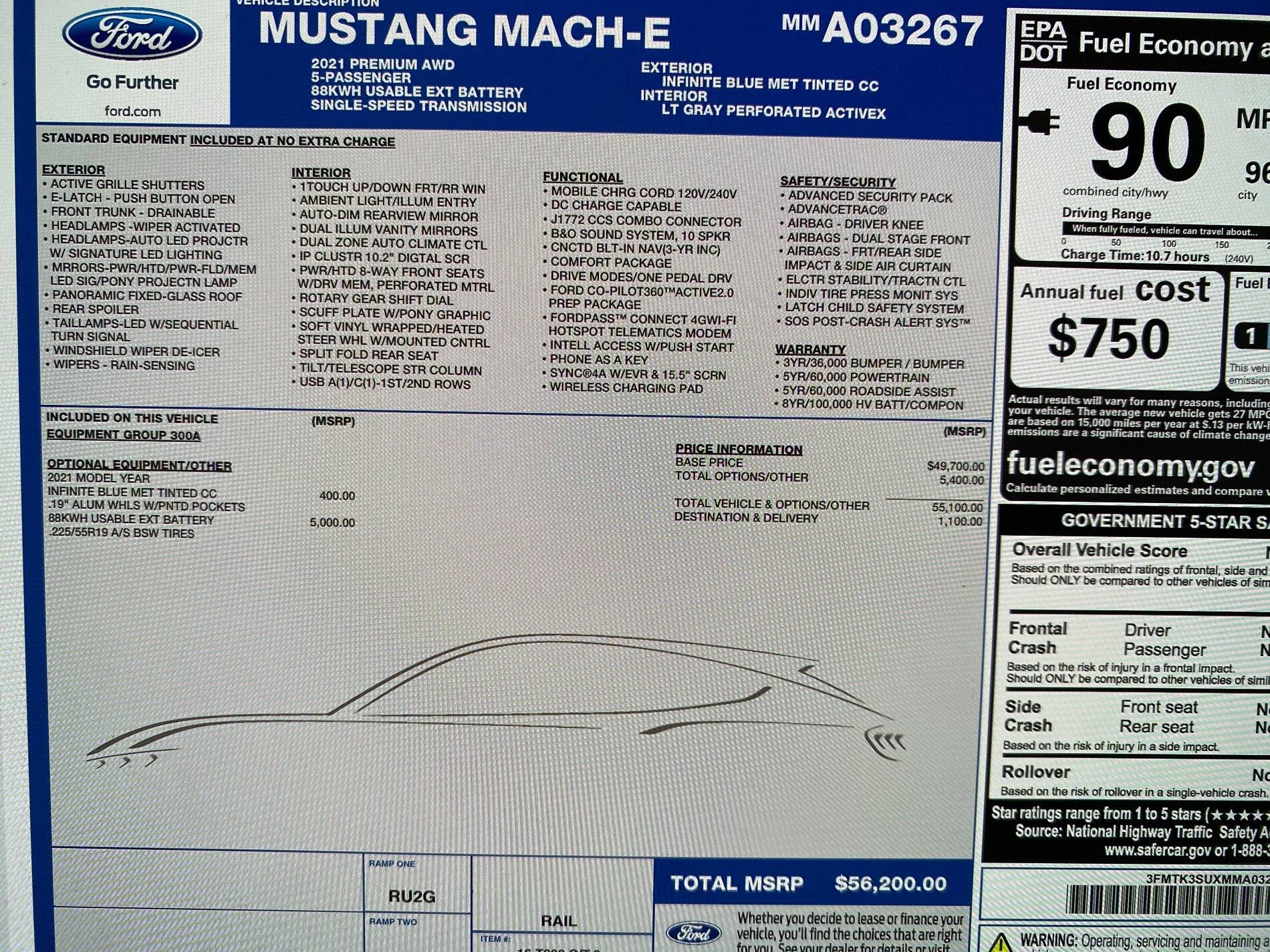 Ford Mustang Mach-E INCOMING MACH-E INVENTORY 93826445-C704-42F7-8E66-FB4D3017801F