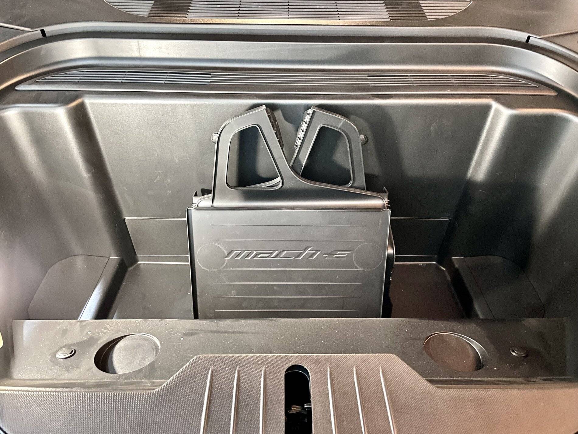 Ford Mustang Mach-E How to - Remove Mach-E frunk divider - DIY writeup IMG_1522