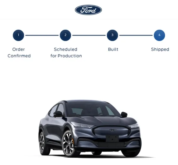 Ford Mustang Mach-E I got my build date today. Here's my timeline... Blu_Max_Shipped
