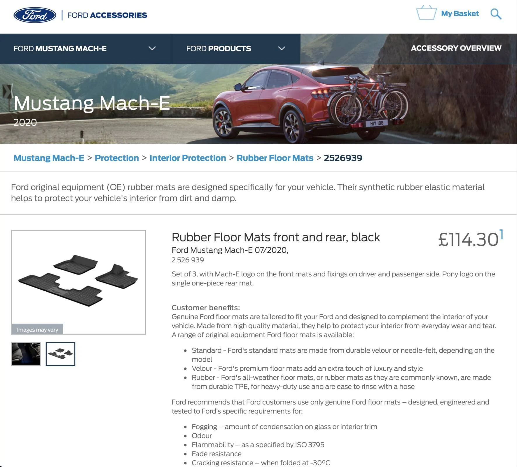 Ford Mustang Mach-E UK Customers Screenshot 2021-03-05 at 18.25.15