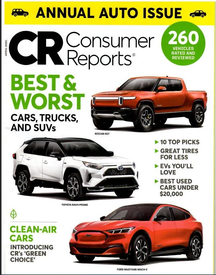 Ford Mustang Mach-E Consumer Reports' Mach-E Article CR MME
