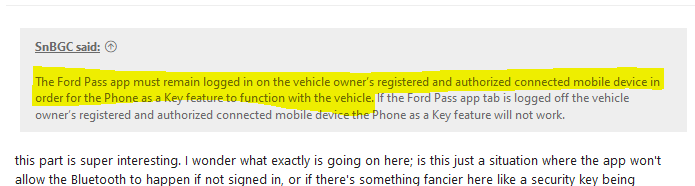 Ford Mustang Mach-E PaaK seems to require cellular service 1615222610024