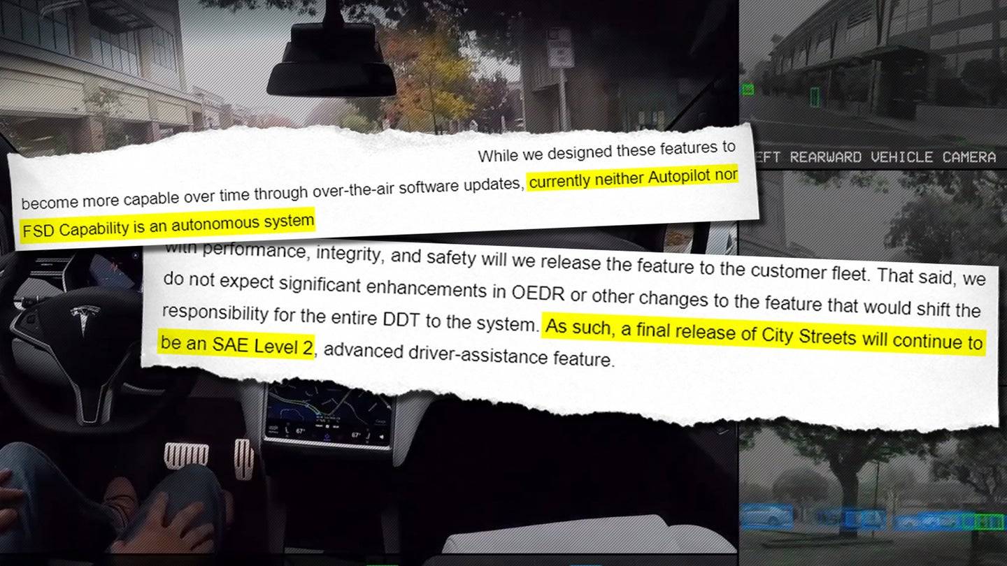 Ford Mustang Mach-E Tesla Admits Current ‘Full Self-Driving Beta’ Will Always Be a Level 2 System: Emails Tesla-FSD-Hero