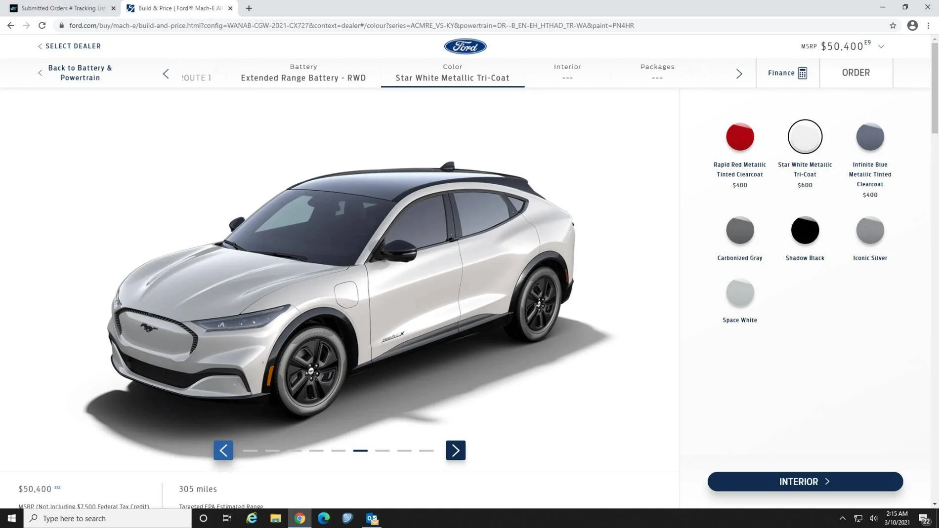 Ford Mustang Mach-E Submitted Orders Tracking List and Stats [Enter Yours] 1615371404750