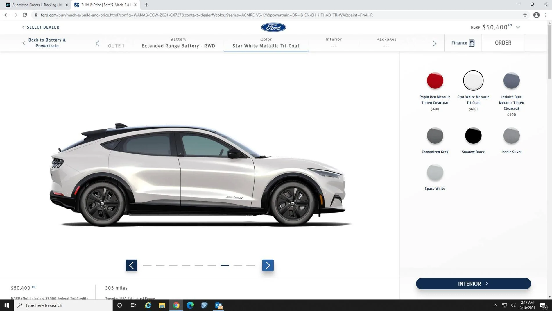 Ford Mustang Mach-E Submitted Orders Tracking List and Stats [Enter Yours] 1615371429040