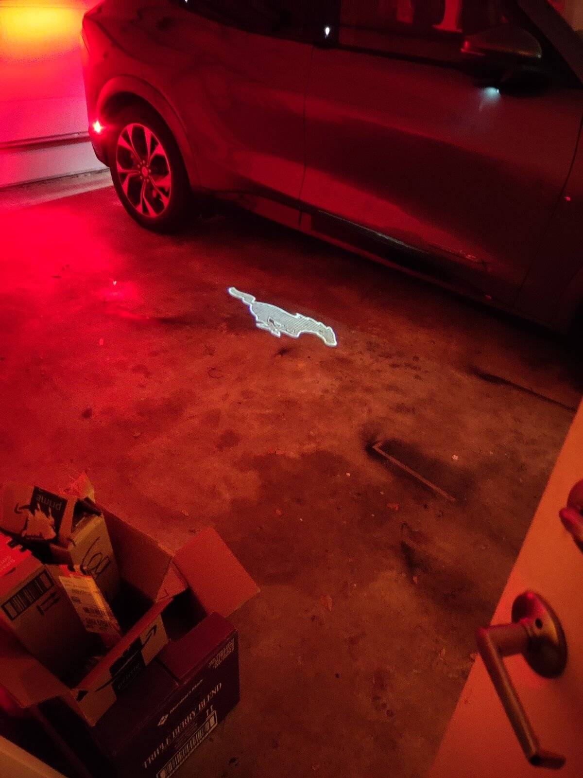 Ford Mustang Mach-E Puddle Lights IMG_20210310_181036