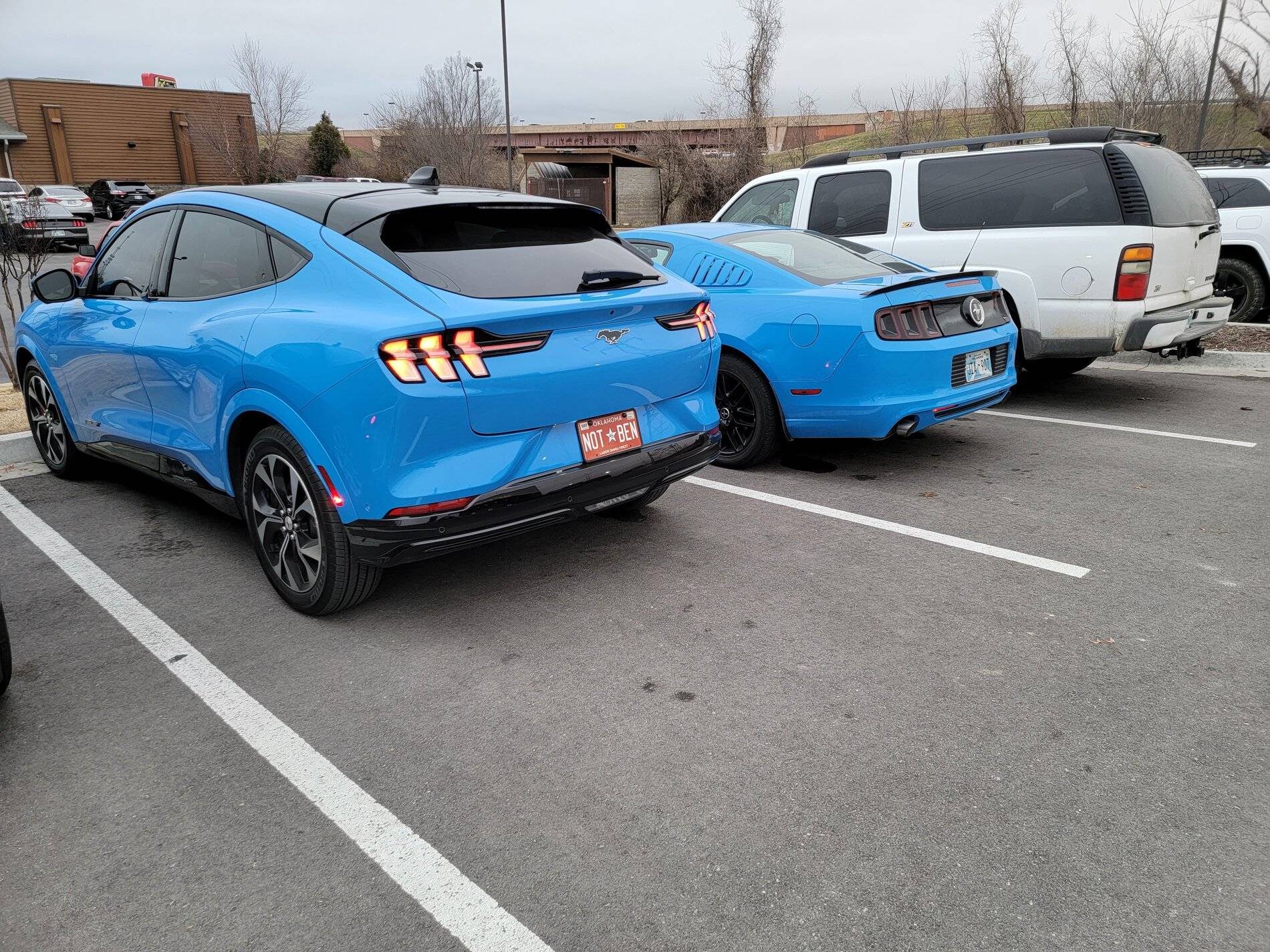 Ford Mustang Mach-E GRABBER BLUE Mach-E Photos 20210311_180127