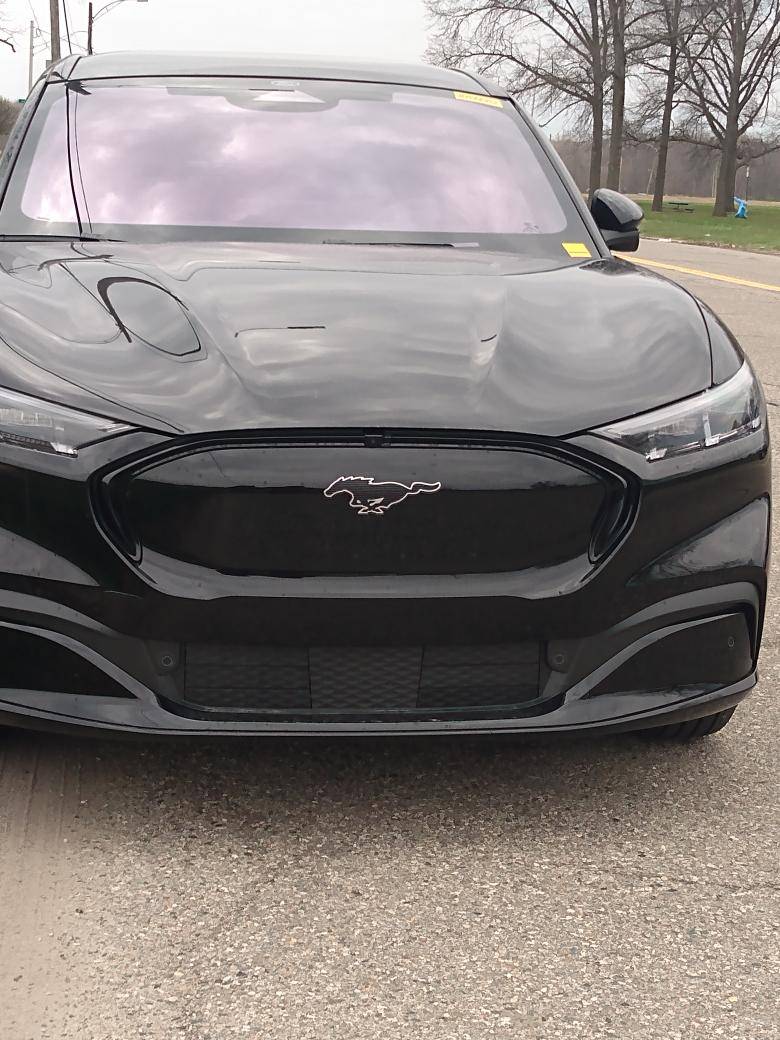 Ford Mustang Mach-E SHADOW BLACK Mach-E Photos Black Prototype Mustang-Mach-E-Spotted