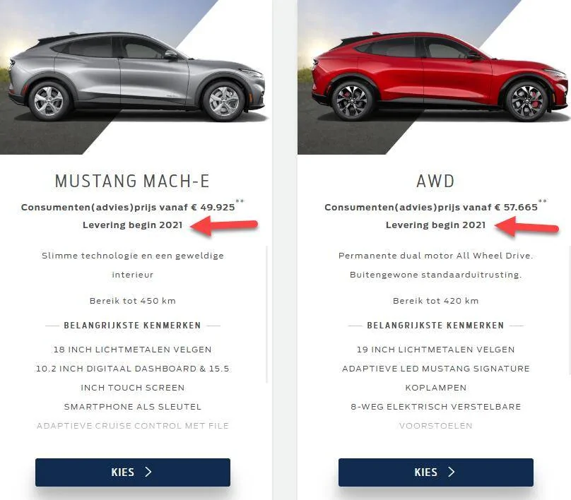 Ford Mustang Mach-E Dutch people that ordered a Mach-E? 1588251526525