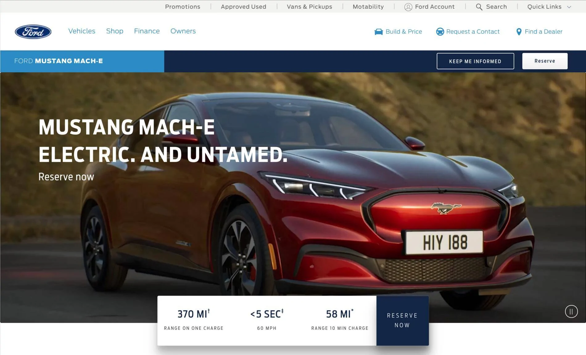 Ford Mustang Mach-E Just received Ford email confirming Mach-E Pre-Order Successfully Loaded!!! Reserv