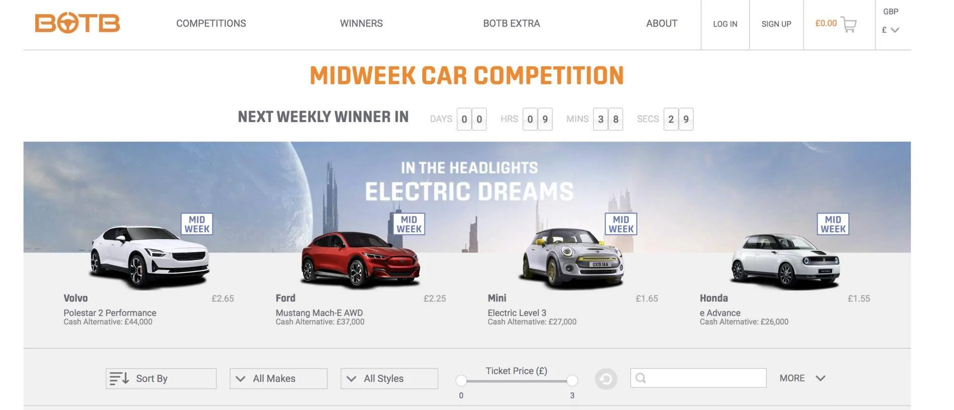 Ford Mustang Mach-E Mach-E available to win in the UK Screen Shot 2020-06-10 at 14.21.20