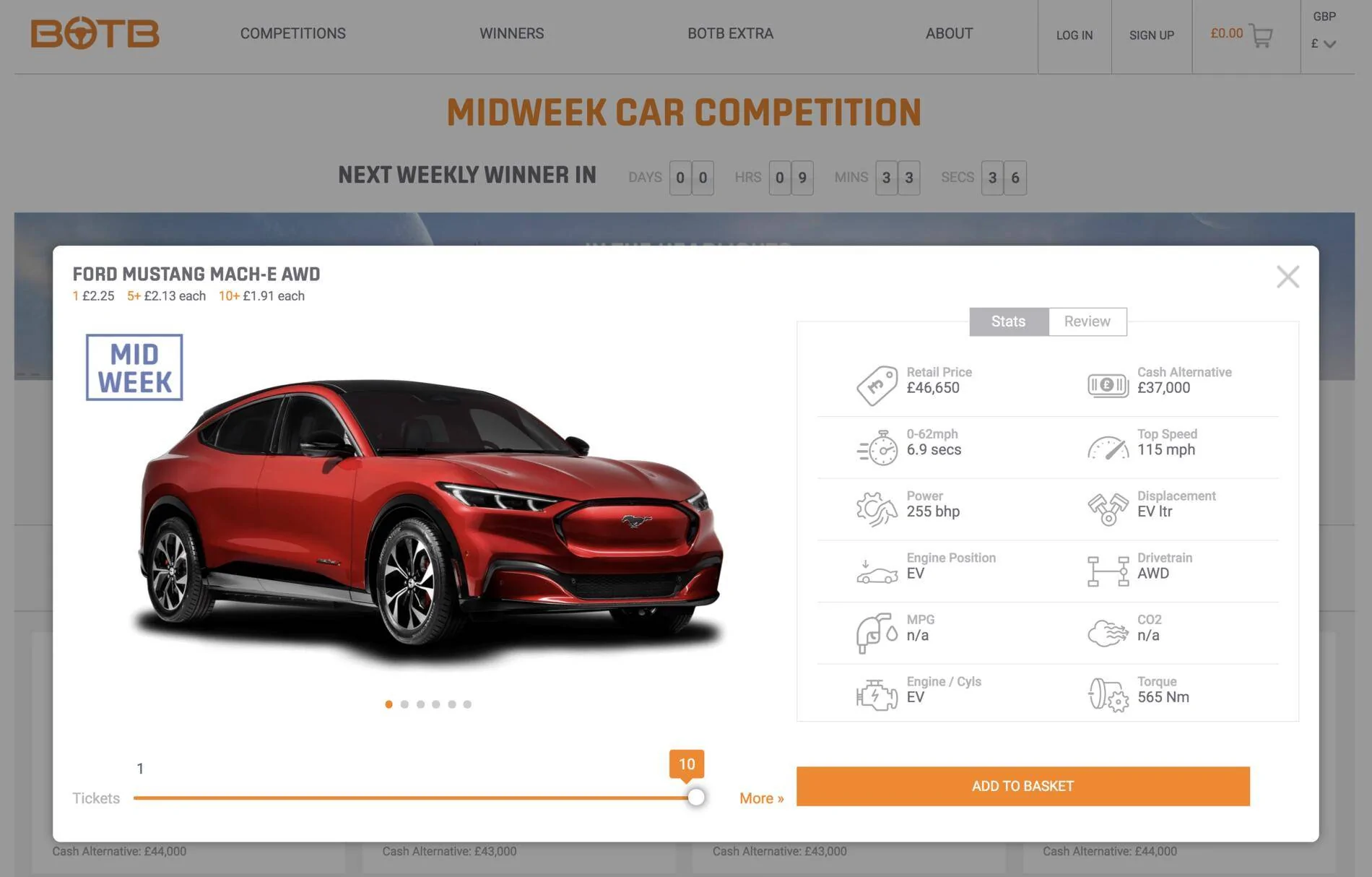 Ford Mustang Mach-E Mach-E available to win in the UK Screen Shot 2020-06-10 at 14.26.12