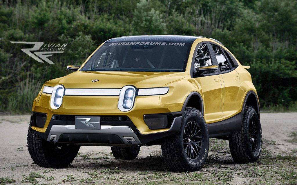 Ford Mustang Mach-E Rivian Adventure Network: Is it good for Ford? R1X-front-yellow-1024x640