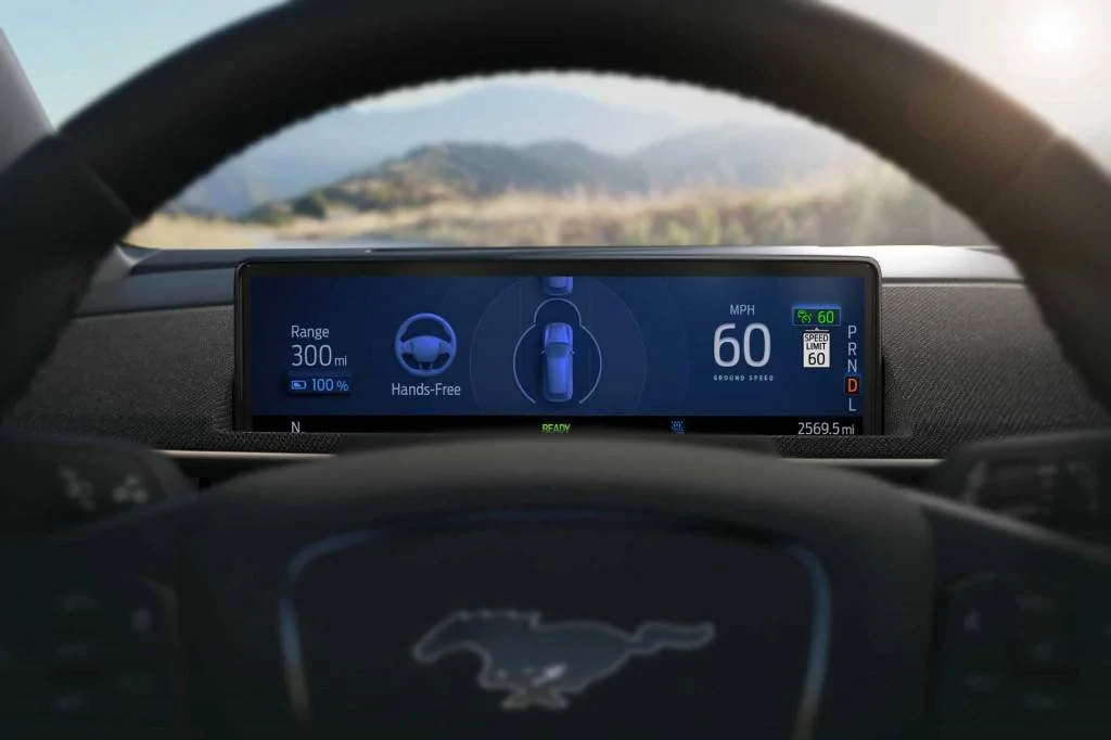 Ford Mustang Mach-E Ford Announces 'Hands-Free’ Active Drive Assist With Driver-Facing Camera for Mach-E, Available Next Year with OTA Update ford-mustang-mach-e-active-driver-assist_100749614_l