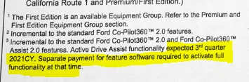 Ford Mustang Mach-E Ford Announces 'Hands-Free’ Active Drive Assist With Driver-Facing Camera for Mach-E, Available Next Year with OTA Update 1592914165701