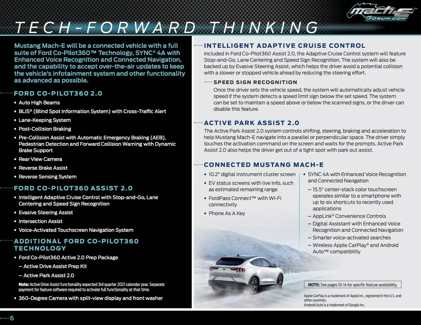 Ford Mustang Mach-E 2021 Mach-E Mustang Product / Packaging Guide 2021_Mustang_Mach_E_Packaging_Guide_page_06