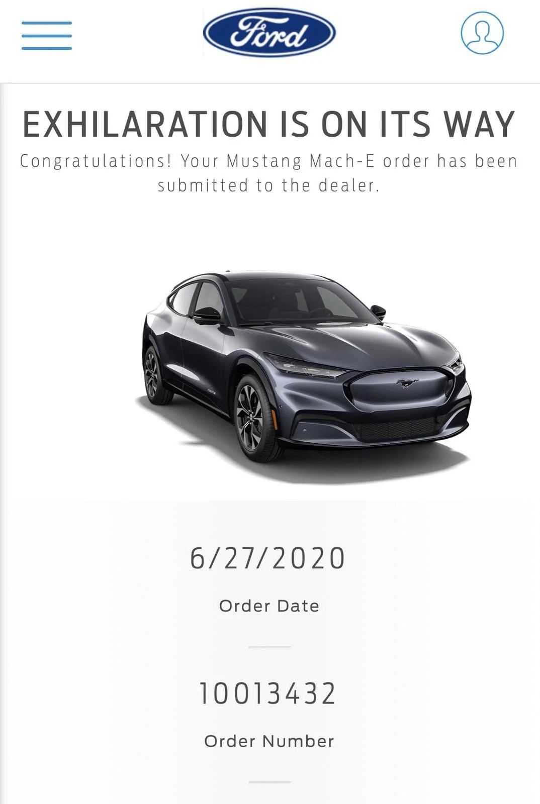 Ford Mustang Mach-E Submitted Orders Tracking List and Stats [Enter Yours] 3693A3DC-7883-43E4-B736-455197B9B98E