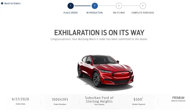 Ford Mustang Mach-E Submitted Orders Tracking List and Stats [Enter Yours] 1593262386803