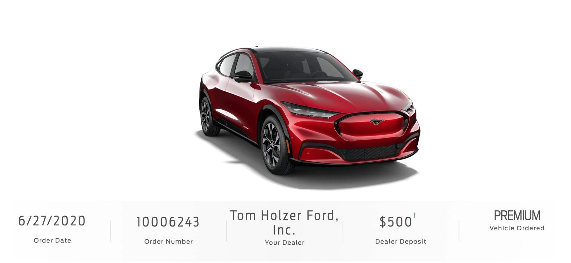 Ford Mustang Mach-E Submitted Orders Tracking List and Stats [Enter Yours] 1593275059161