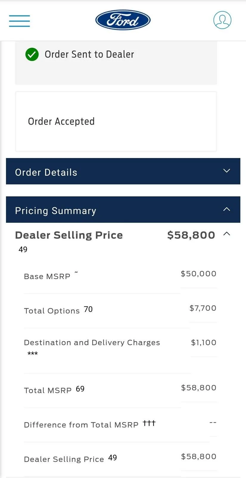 Ford Mustang Mach-E Orders with No ADM Screenshot_20200627-114224