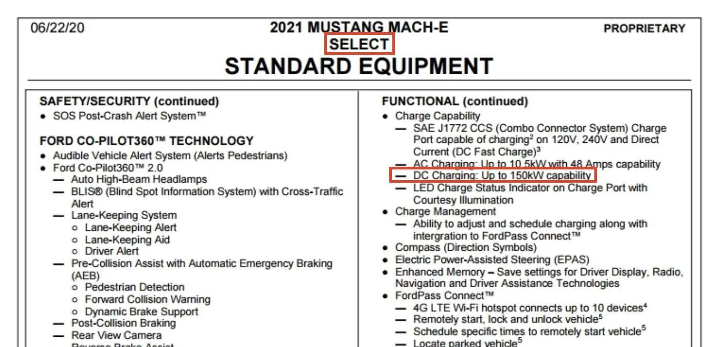 Ford Mustang Mach-E 2021 Mach-E Mustang Order Guide (U.S. & Canada) Screen Shot 2020-06-27 at 1.40.52 PM
