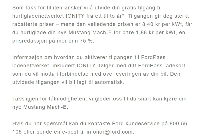 Ford Mustang Mach-E Norway - Mach-E ready for production 1615966410594