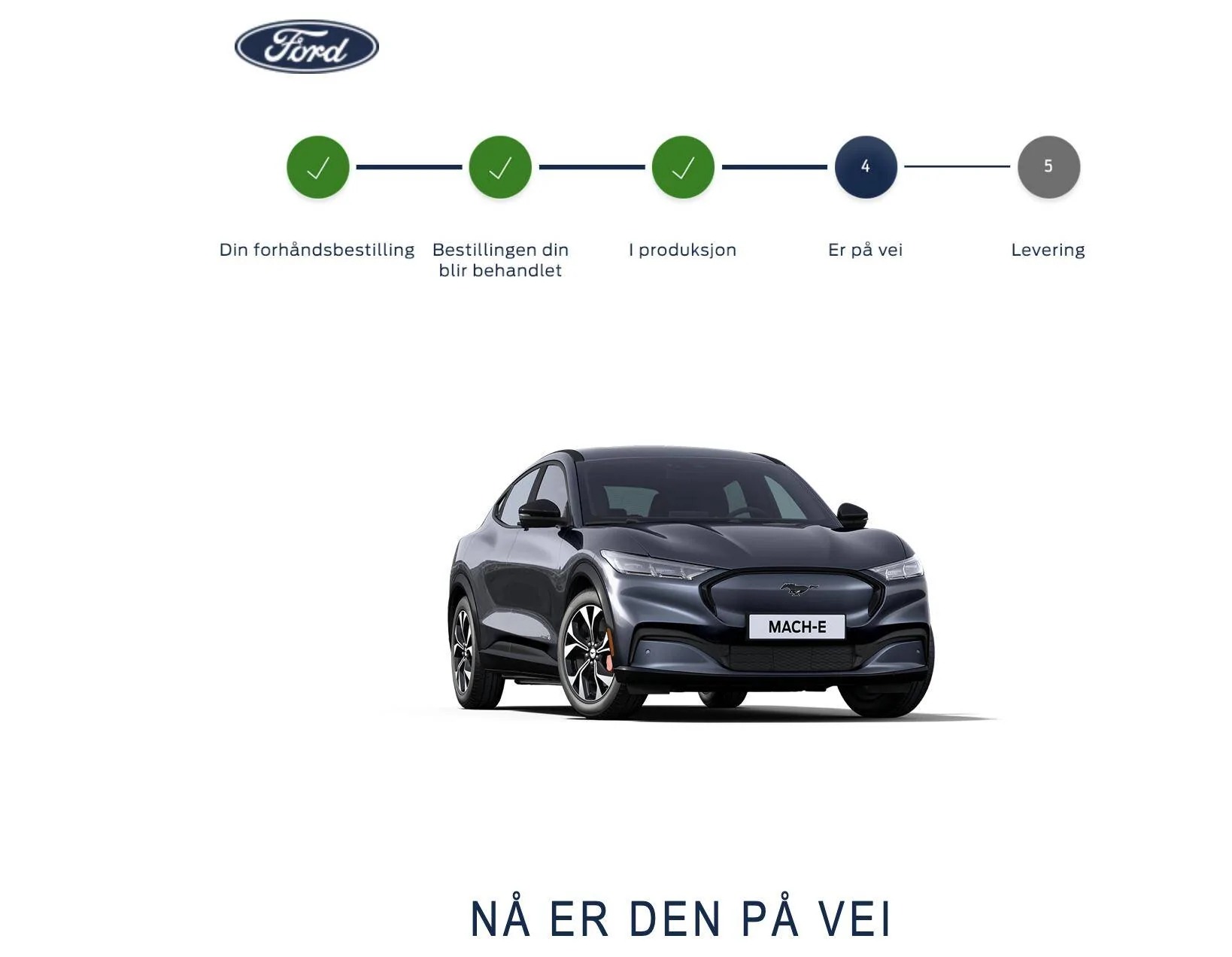 Ford Mustang Mach-E Norway - Mach-E ready for production Skjermbilde 2021-03-18 kl. 12.12.04