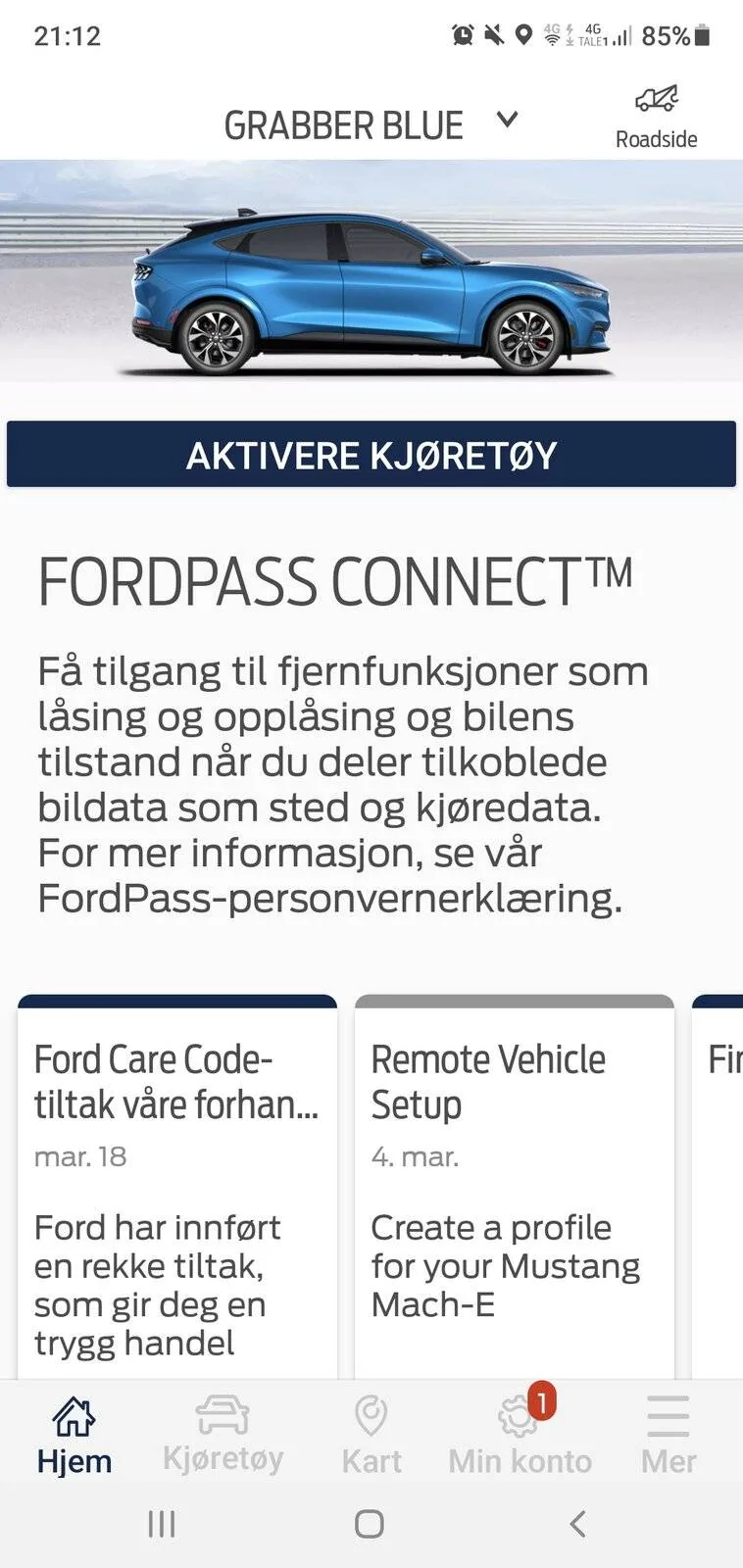 Ford Mustang Mach-E Norway - Mach-E ready for production Screenshot_20210318-211245_FordPass