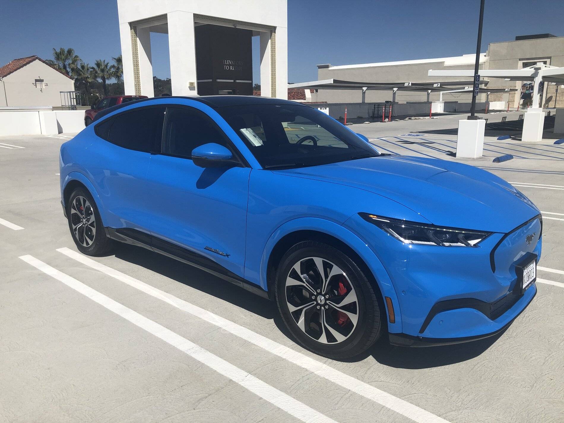 Ford Mustang Mach-E Ceramic Coating to my Grabber Blue FE D35428C5-ABB8-4FF3-8622-57288D329902