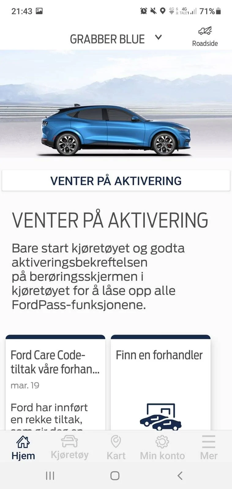 Ford Mustang Mach-E Norway - Mach-E ready for production Screenshot_20210319-214354_FordPass