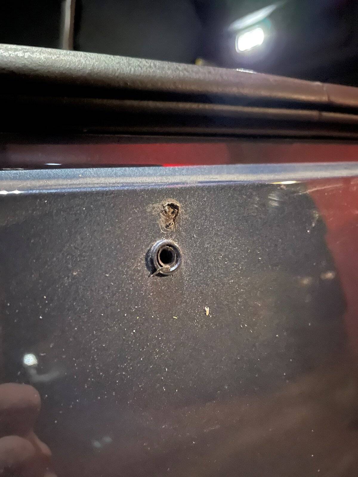 Ford Mustang Mach-E Door not closing MachE bumper