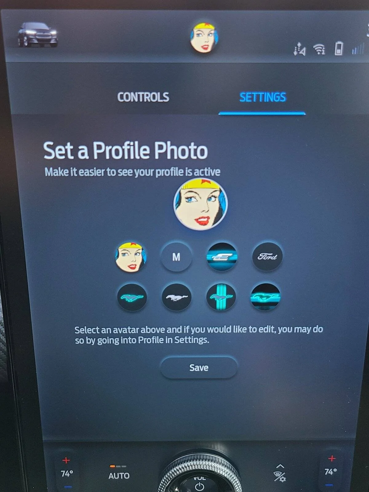 Ford Mustang Mach-E How to change your personal profile icon 163601757_10226004564326820_2414085127423161067_o