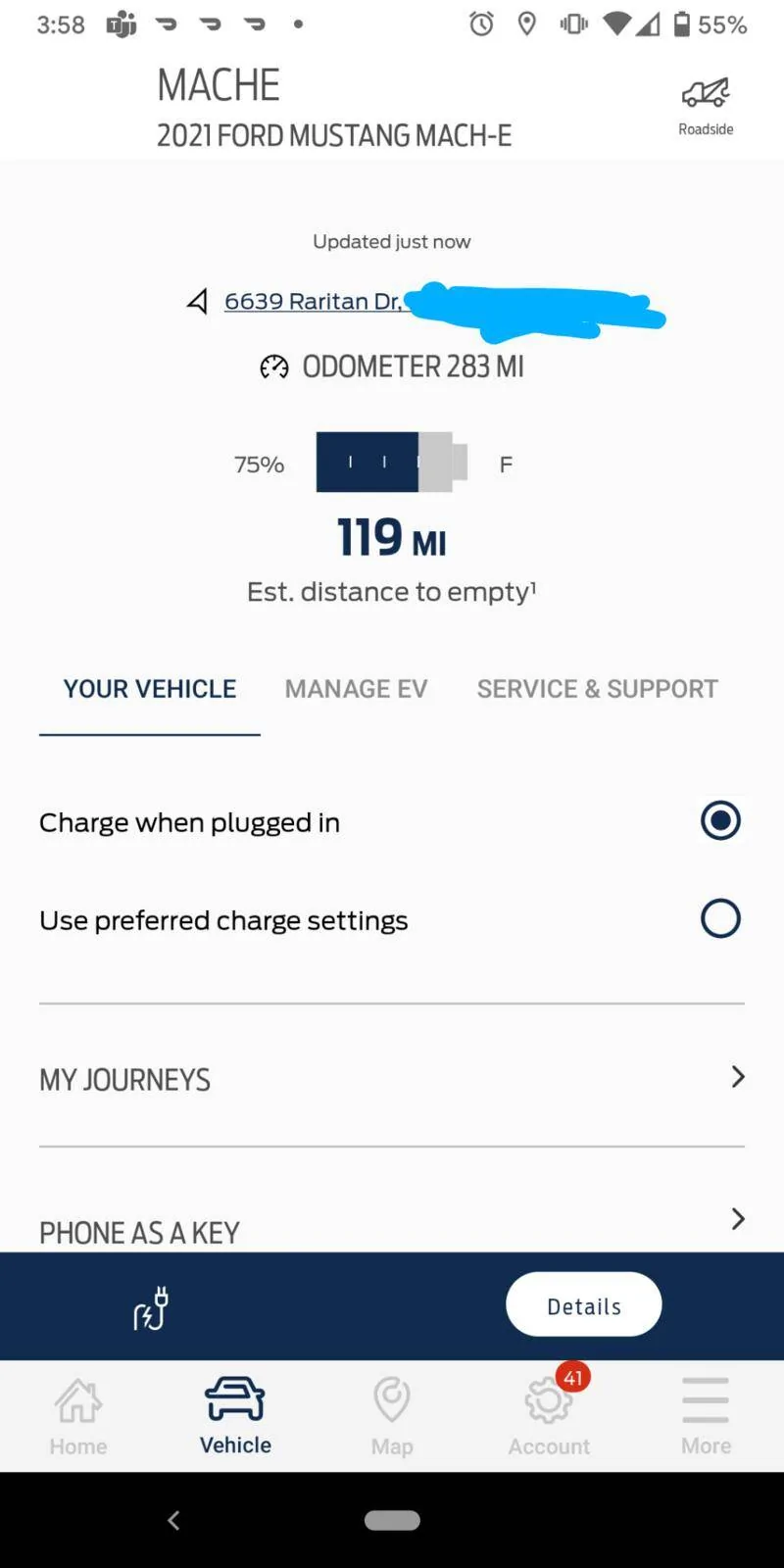Ford Mustang Mach-E Home Level 2 Charger Issues Screenshot_20210322-155823