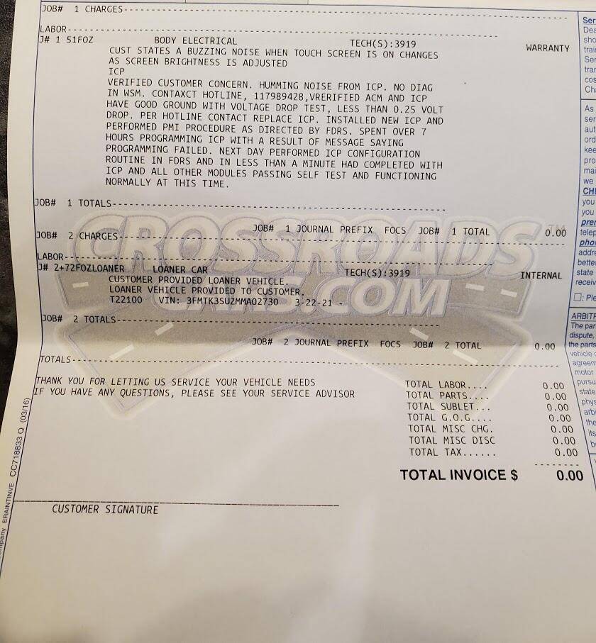 Ford Mustang Mach-E High-pitched "Electrical Whine" 1616528041925