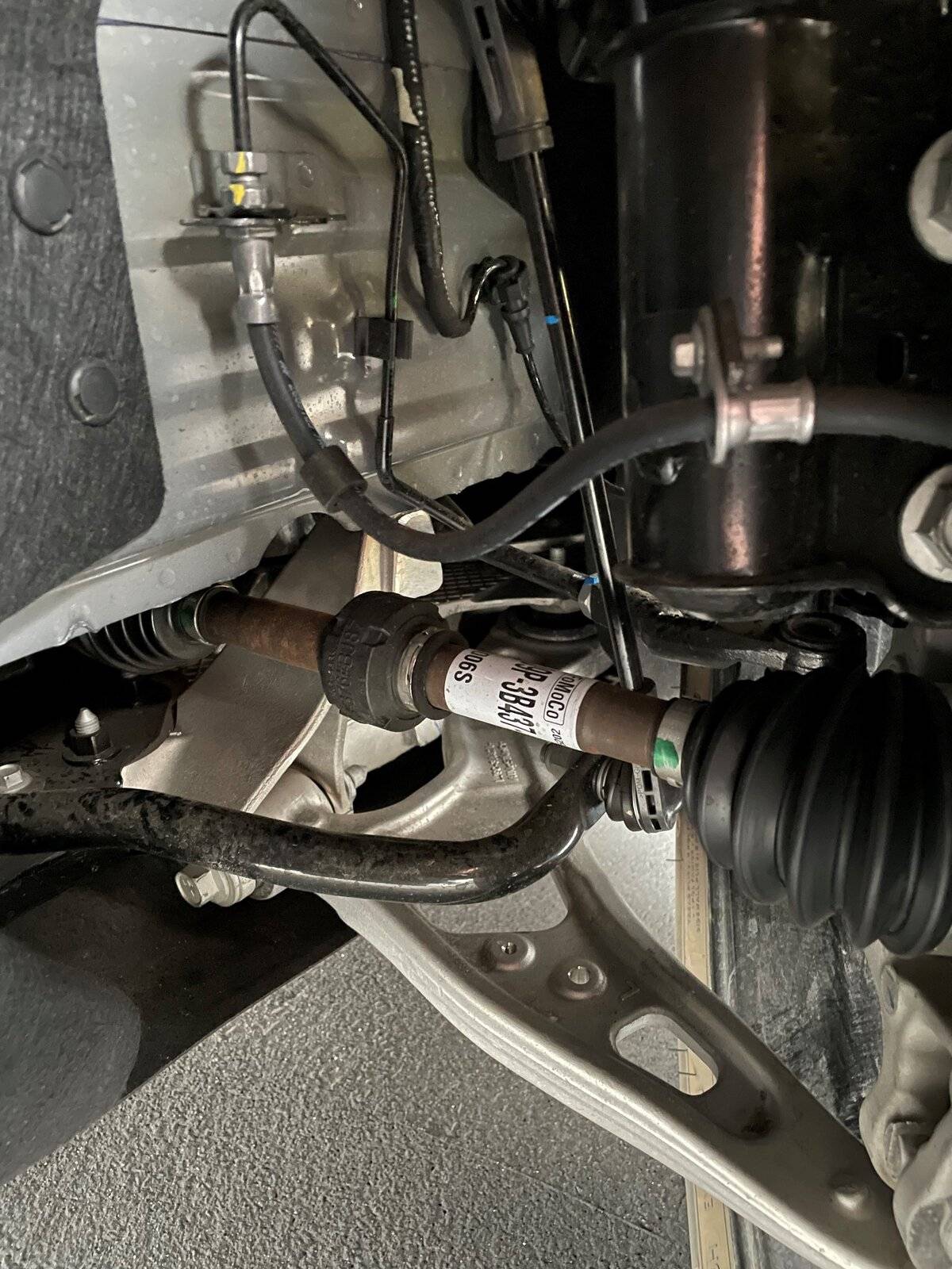 Ford Mustang Mach-E Excessive rusting on front wheel axle side1