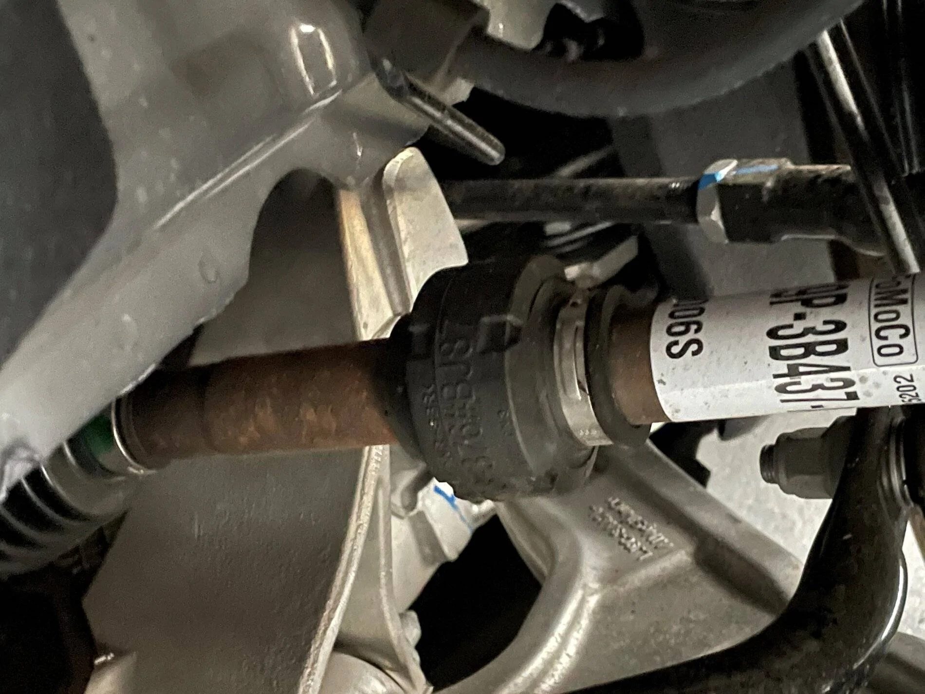 Ford Mustang Mach-E Excessive rusting on front wheel axle side2