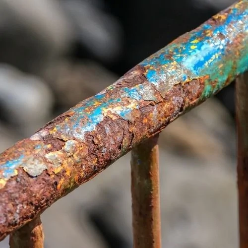 Ford Mustang Mach-E Excessive rusting on front wheel axle welding-on-rusty-metals