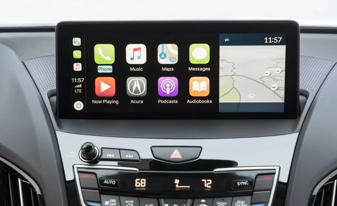 Ford Mustang Mach-E Do you prefer use Apple carplay / Android Auto or the built in bluetooth? 2019_Acura_RDX_apple-carplay