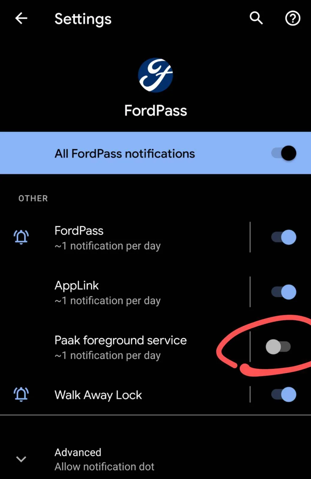 Ford Mustang Mach-E PaaK notification always trying to connect Screenshot_20210325-223104