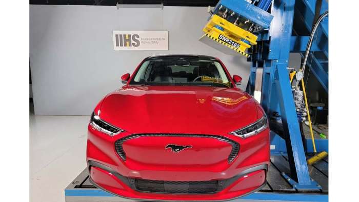 Ford Mustang Mach-E Mach-E Currently Undergoing Crash Tests by IIHS For Safety Rating mach_e_iihs_test