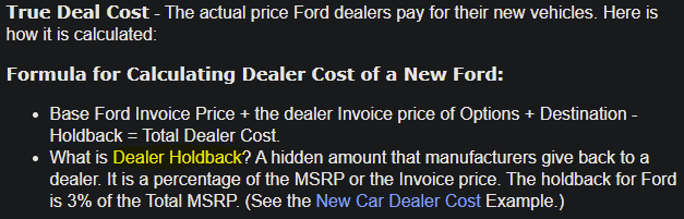 Ford Mustang Mach-E Dealership accepting X-Plan for some vehicles --? Dealer Cost.PNG
