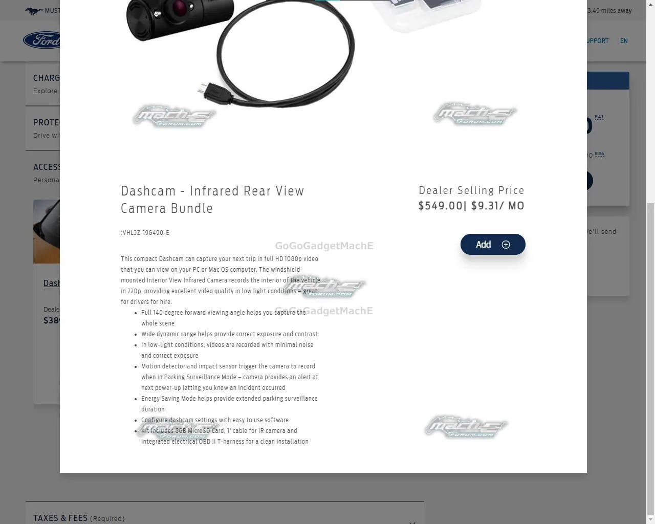 Ford Mustang Mach-E Online purchase checkout for Mach-E : here's what it looks like watermarked (29)